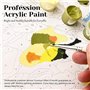 Kits de peinture par numéros pour adultes,Chiot jouant avec des bulles de savon dans le jardin,Créations sur toile:expérience ré