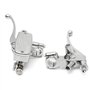 MOMOALA 22Mm Moto Hydraulique Frein Maître Cylindre Levier d'embrayage Chrome