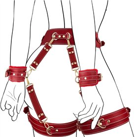Entraves corporelles en cuir pour le dos