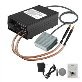 Machine de soudage laser 8000W Système de soudage par points de batterie à commande manuelle Appareil portable avec double sorti