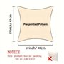 Coussin ou Tapis DIY 43x43cm avec Canevas Latch Hook