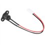 Elprico Prise de connecteur de Chargeur de Batterie, Port de de Manchon en Silicone avec Couvercle étanche pour Accessoire de Sc