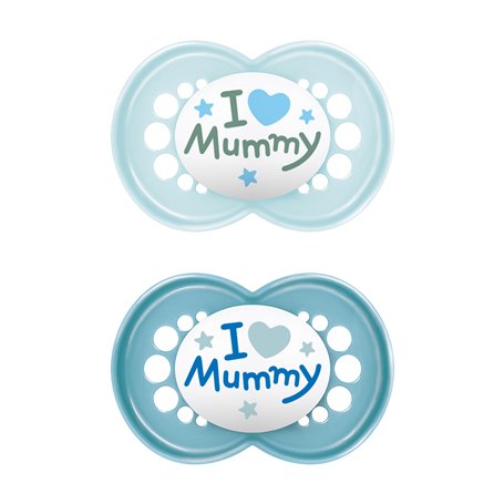 MAM Lot de 2 tétines originales en silicone MAM SkinSoft