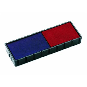 Colop 3101162302 Lot de 2 tampons encreur pour S 120/WD (Rouge/bleu) (Import Allemagne)