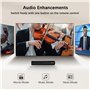 TKMARS Barre de Son TV Bluetooth Mini Bar de 50cm Son Caisson de Basses Intégré 2.0 Canal Petite Enceinte PC Haut-Parleur Stéréo