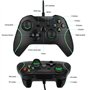 Manette filaire pour Xbox One, double vibration USB, manette de jeu filaire Xbox One, compatible avec Xbox One/S/X/PC, Windows 7