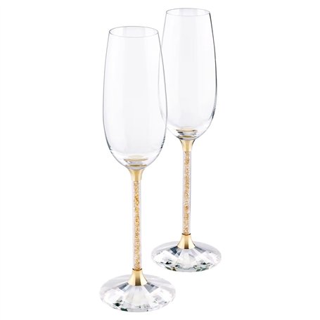 Swarovski Crystalline Lot de 2 flûtes à griller