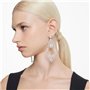 Boucles d'oreilles clip Mesmera Swarovski Chandelier Plaqué rhodium 5665827, Cristal