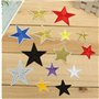 10 pièces brodés vêtements Star Applique couture ecussons brodés Coudre/fer sur le patch Appliqué Diy Craft Accessoire pour Robe