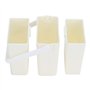 Pssopp Seau de Lavage de Brosse 3 Grilles Tasse de Nettoyage Portable Détachable Multifonctionnelle pour Pinceau de Peinture à l