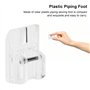 01 Pied-de-biche pour Passepoil, Pied de Passepoil en Plastique Pratique et résistant à l'usure à Usage général à Usage Professi