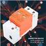Parafoudre domestique, 2P 420V AC Dispositif de protection contre les surtensions à basse tension Protecteur de surtension élect