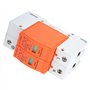 Parafoudre domestique, 2P 420V AC Dispositif de protection contre les surtensions à basse tension Protecteur de surtension élect