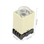 Shipenophy Relais temporisé ST3PA-B AC 220V Automatique Bouton de contrôle de temporisation Relais de temporisation de mise sous