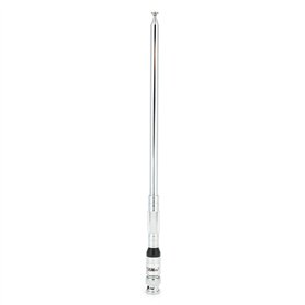 Antenne Télescopique BNC 118-136 MHz Antenne Radio VHF/UHF Antenne D'antenne de Voiture