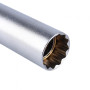 Outil de suppression d'étincelles, outil de douille d'allumage de bougie d'allumage de 14 mm Douille d'impact magnétique profond