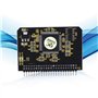 Carte mémoire SD vers IDE SD/SDHC/SDXC/MMC vers Adaptateur mâle IDE 44 Broches adapté au système