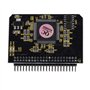 Niiyen Adaptateur SD vers IDE, Carte mémoire SD vers IDE SD/SDHC/SDXC/MMC vers Adaptateur mâle IDE 44 Broches adapté au système 