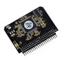 Niiyen Adaptateur SD vers IDE, Carte mémoire SD vers IDE SD/SDHC/SDXC/MMC vers Adaptateur mâle IDE 44 Broches adapté au système 