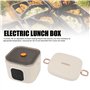 Boîte à lunch Bento, boîte à goûter, boîte à lunch électrique rechargeable 800 ml, chauffe-plats portable et boîte à lunch chauf