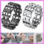 AMMP Portable Hommes en Plein Air Multifonction Outil Bracelet Tournevis Outil Champ Survie Bracelet 3cm Kit d'urgence Vélo Mult