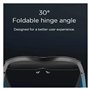 VEKELETE Lunettes AR intelligentes HD 140 Pouces Écran géant 1080P 3D Angle de charnière Pliable à 30 ° Lunettes d'écran