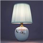 lampe de lampe de table pour le bureau de style chinois lampe de table en céramique décoration décoration lampe de chambre à cou