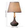 lampe lampe de table pour le bureau de chambre à coucher moderne lampe de chevet décoration Protection de protection des yeux la