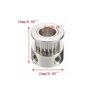 Lfang-Poulies de synchronisation Pièces d'imprimante 3D 1,7 m Courroie de synchronisation de la courroie 6mm + 2pcs en aluminium