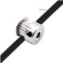 Lfang-Poulies de synchronisation Gt2 Poulie de courroie de synchronisation 10pcs 5mm 20 Dents Timing Poulie Timing Roue et GT2 5
