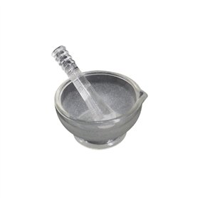 Mortier Pilon Cuisine Ensemble de bols avec pilon et mortiers en verre massif de 60 mm