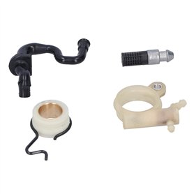 Kit d'engrenage à vis sans Fin de Filtre de Tuyau de Pompe à Huile pièces de Rechange pour Accessoires de tronçonneuse MS251 MS2