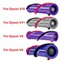 HTHOME Pièces de rechange Barre de brosse à tapis en fibre de carbone aspirateur sans fil compatible avec Dyson V10, accessoires