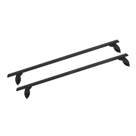 OZCCH Barres de toit compatibles avec Jeep Wrangler JK 4 portes (2008-2017) – Barres transversales silencieuses en aluminium | S