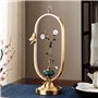 RVHAOODI Lampe de Table pour Le Bureau de Bureau Clair Style Chinois cuivre Lampe de Table Art Moderne Lampe de Chambre à Couche