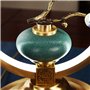 RVHAOODI Lampe de Table pour Le Bureau de Bureau Clair Style Chinois cuivre Lampe de Table Art Moderne Lampe de Chambre à Couche
