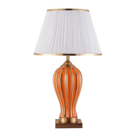 lampe de lampe de table pour bureau chinois en céramique table lampe de vie de salon décoration rétro décor lampe de bureau de b