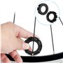 Kjzeex Lot de 2 clés à rayons de vélo en acier - Tendeur de rayons universel pour vélo - Outil de centrage de réparation - 6 tai