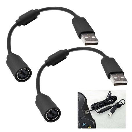 YEDJFFIYO Lot de 2 câbles USB de rechange pour Xbox/PC