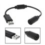 YEDJFFIYO Lot de 2 câbles USB de rechange pour Xbox/PC, Logitech G920 Thrustmaster Ferrari Racing Wheel (Noir)