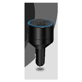Convertisseur Tension Pur Sinus Onduleur Voiture 100W 12V 24V DC À 110V 220V AV Adaptateur d'alimentation Automatique USB QC3.0