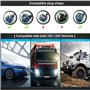 Convertisseur Tension Pur Sinus Onduleur Voiture 100W 12V 24V DC À 110V 220V AV Adaptateur d'alimentation Automatique USB QC3.0 