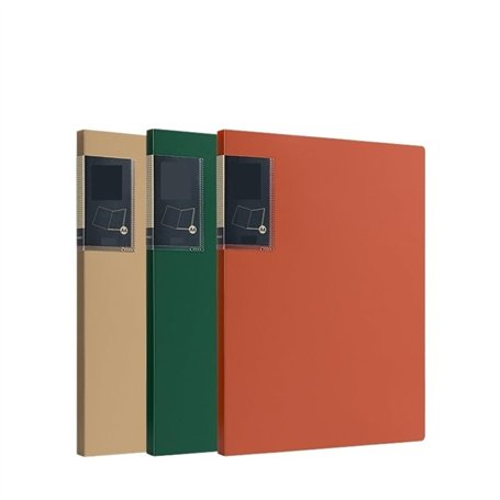 Dossier de fichiers Lot de 3 chemises A4 avec inserts transparents