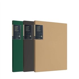Dossier de fichiers Lot de 3 chemises A4 avec inserts transparents