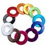 Ctongrun-Rondelles d'arrêt M3 M4 M5 M6 M8 Rondeuse de joint plat en aluminium coloré, M3 M4 M5 M6 M8 Rondelle de joint plat en a