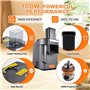 Glowdora Coupe Légumes Électrique 3 en 1, Hachoir À Légumes Commercial 100 W avec 3 Disques De Coupe, Coupe Légumes Multifonctio