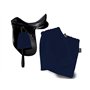 AIKO Lot de 2 housses de protection pour étriers - En polaire - Bleu marine