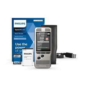 Pocket-Mémo DPM6000 avec Boutons poussoirs et Version SpeechExec abonnement Pendant 2 Ans