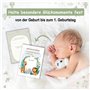 Carmello Cartes jalons pour bébé I Boho I Illustrations charmantes I Cartes jalon I Cadeau de naissance I Ma première année I 57