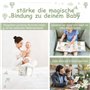 Carmello Cartes jalons pour bébé I Boho I Illustrations charmantes I Cartes jalon I Cadeau de naissance I Ma première année I 57